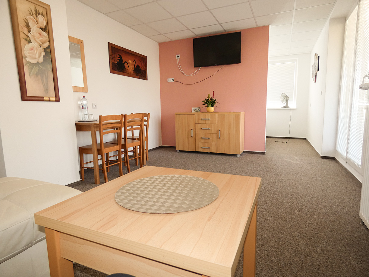 Penzión Adriana – obývacia časť apartmánu