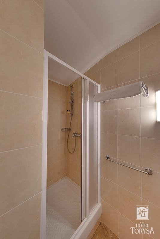Hotel Torysa – kúpeľňa izby